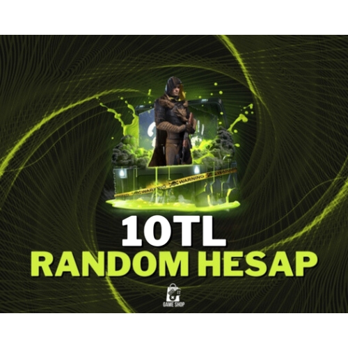  10TL ZEHİR PUBG MOBİLE RANDOM HESAP
